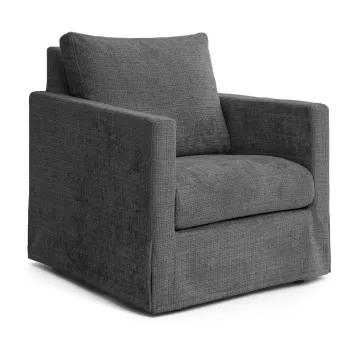 Husa gri inchis 84 cm Paphos - Ropez imagine