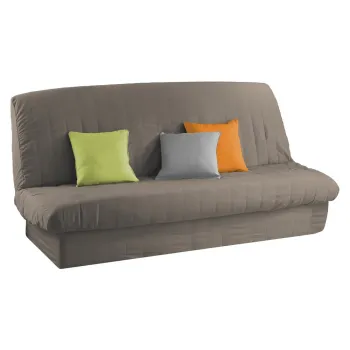 Husa maro elastica pentru canapea cu 3 locuri Essentiel - douceur d'interieur imagine