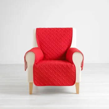 Husa rosie protectoare pentru fotoliu 165 cm Lounge - douceur d'interieur imagine