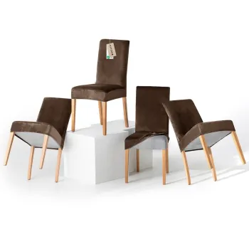 Huse maro 4 buc. elastice pentru scaun 48 cm Sento - Restilo imagine