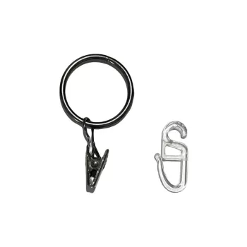 Inele de perdele cu carlig in set de 10 - SP TREND imagine