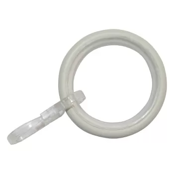 Inele de perdele cu insertie si carlig in set de 10 Elba - Gardinia imagine