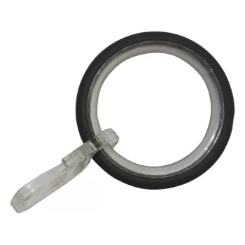 Inele de perdele cu insertie si carlig in set de 10 Elba - Gardinia imagine