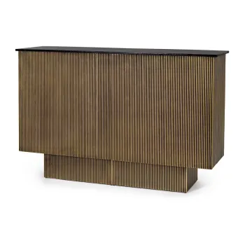 Insula de bucatarie cu blat din lemn de mango 40x160 cm Virat - Bizzotto imagine