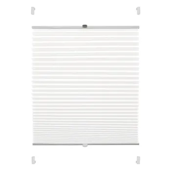 Jaluzea alba 57x150 cm Plise Verona - Gardinia imagine