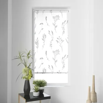 Jaluzea alba din material textil 120x180 cm Forelista - douceur d'interieur imagine