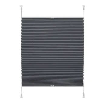 Jaluzea gri antracit 57x150 cm Plise Verona - Gardinia imagine