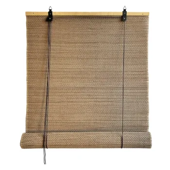 Jaluzea in culoare naturala din bambus 80x160 cm Lyra - Gardinia imagine