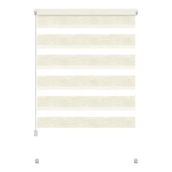 Jaluzea in culoare naturala zi/noapte 97x150 cm Zebra Silvalin - Gardinia imagine