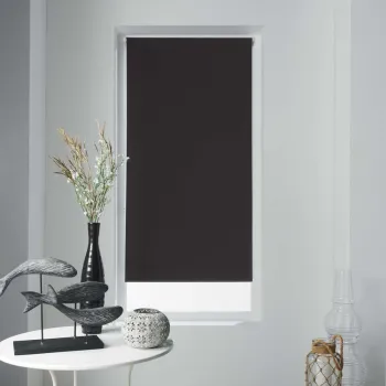 Jaluzea neagra din material textil 90x180 cm Occult - douceur d'interieur imagine