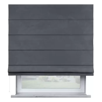 Jaluzea romana gri 170x100 cm Posh Velvet - Yellow Tipi imagine