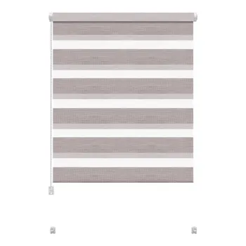 Jaluzea taupe zi/noapte 42,5x150 cm Zebra Silvalin - Gardinia imagine