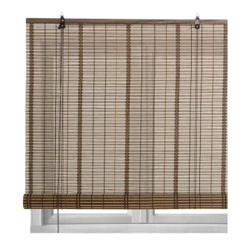 Jaluzele din bambus maro inchis 160x180 cm Natural Life - Casa Seleccion imagine
