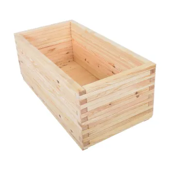 Jardiniera din lemn 100 cm Maxi - Rojaplast imagine