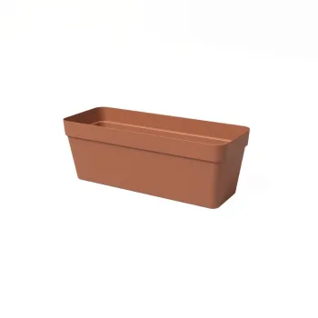 Jardiniera din plastic reciclat cu sistem de auto-irigare 50 cm Capri - Artevasi imagine