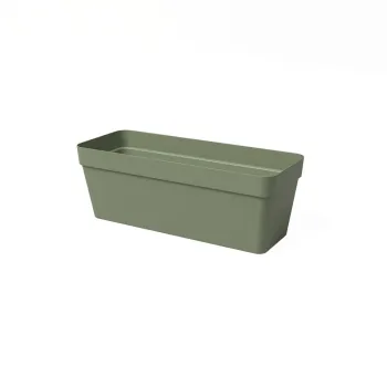 Jardiniera din plastic reciclat cu sistem de auto-irigare 50 cm Capri - Artevasi imagine