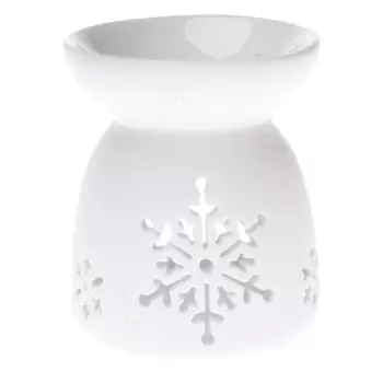 Lampa de aromaterapie din portelan alb Dakls, inaltime 9 cm imagine