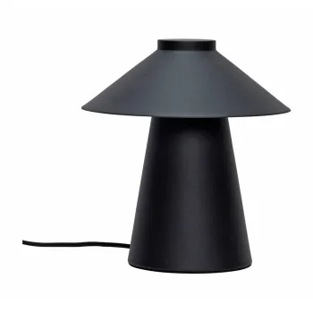 Lampa de masa din metal negru Chipper - Hubsch imagine