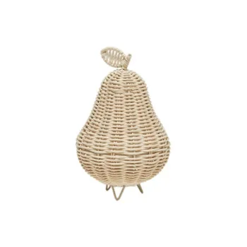 Lampa de veghe pentru copii in culoare naturala o 12 cm Pear - OYOY Mini imagine