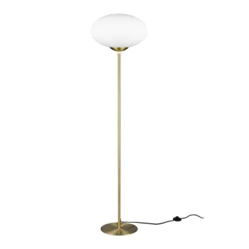 Lampadar alAfmiu cu abajur din sticlA(A(R)nAflE>ime 150 cm) Fomento aEURTrio imagine