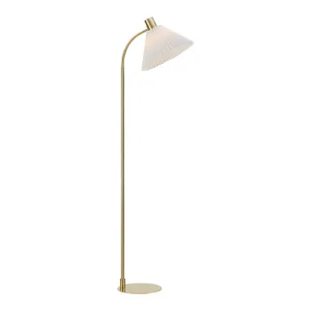 Lampadar alb/auriu (inaltime 145 cm) Mira - Markslojd imagine