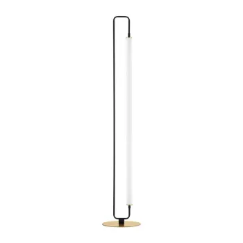 Lampadar alb/negru mat LED din metal (inaltime 150 cm) Wetro - Nova Luce imagine