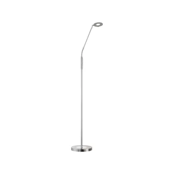 Lampadar argintiu LED cu intensitate reglabila (inaltime 150 cm) Dent - Fischer & Honsel imagine