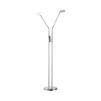 Lampadar argintiu LED cu intensitate reglabila (inaltime 150 cm) Dent - Fischer & Honsel imagine