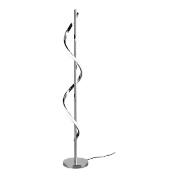 Lampadar argintiu lucios LED cu intensitate reglabila (inaltime 120 cm) Isabel - Trio imagine