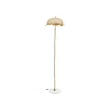 Lampadar auriu cu abajur din metal (inaltime 154 cm) Waved - Leitmotiv imagine