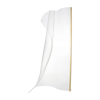 Lampadar auriu LED din aluminiu cu abajur din sticla acrilica (inaltime 105 cm) Siderno - Nova Luce imagine