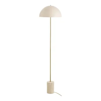 Lampadar bej cu abajur din metal (inaltime 155 cm) Sheffield - House Nordic imagine