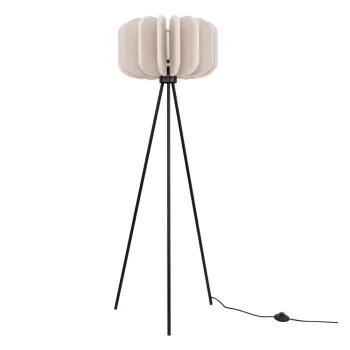 Lampadar bej cu abajur textil (inaltime 134 cm) Elom - Sollux imagine