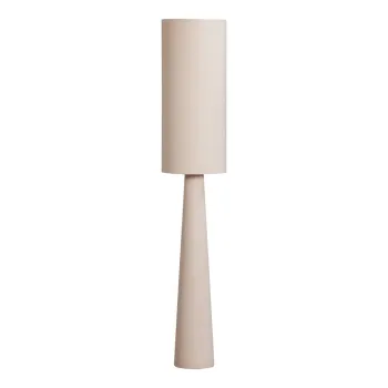 Lampadar bej cu abajur textil (inaltime 187 cm) Loft - WOOOD imagine