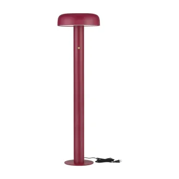 Lampadar burgundy LED cu intensitate reglabila din metal (inaltime 142 cm) Noelia - Nova Luce imagine