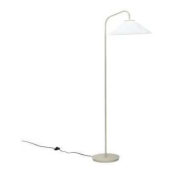 Lampadar crem cu abajur din sticla (inaltime 158 cm) Solid - Hubsch imagine