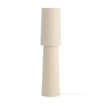 Lampadar crem din material boucle (inaltime 119 cm) Philo - Ellos Home imagine