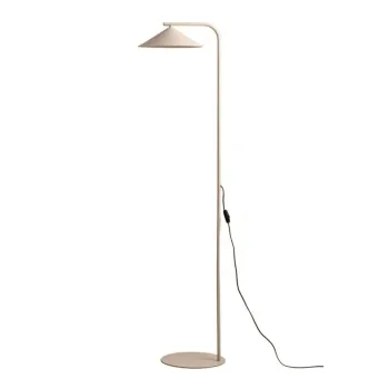 Lampadar crem din metal (inaltime 160 cm) Nocte - Micadoni imagine
