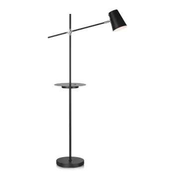 Lampadar cu spatiu pentru depozitare Markslojd Linear, negru imagine