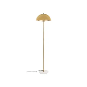 Lampadar galben mustar/auriu cu abajur din metal (inaltime 154 cm) Waved - Leitmotiv imagine
