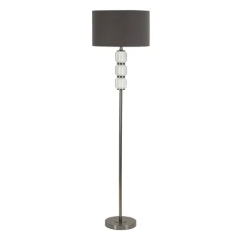 Lampadar gri cu abajur textil (inaltime 163 cm) Bright - Mauro Ferretti imagine