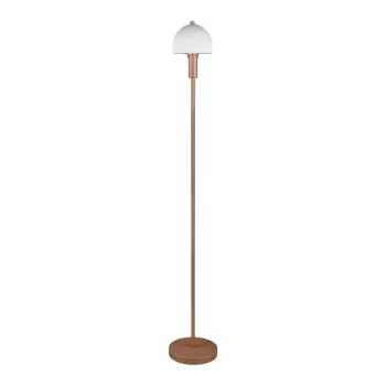 Lampadar in culoarea bronz cu abajur din sticla (inaltime 120 cm) Glenn - Trio imagine