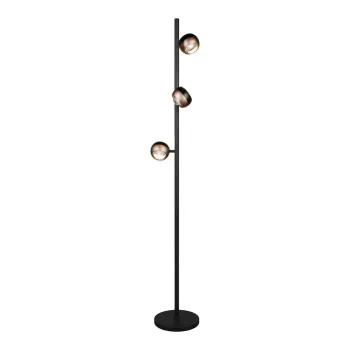Lampadar negru/bronz LED (inaltime 150 cm) Orbit - Trio Select imagine