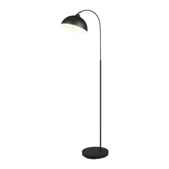 Lampadar negru cu abajur din metal (inaltime 170 cm) Sierra - Trio imagine