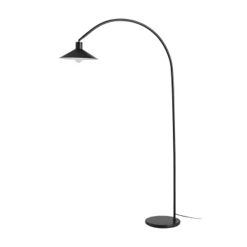 Lampadar negru cu structura flexibila din metal (inaltime 169 cm) Louisiana - Ellos Home imagine
