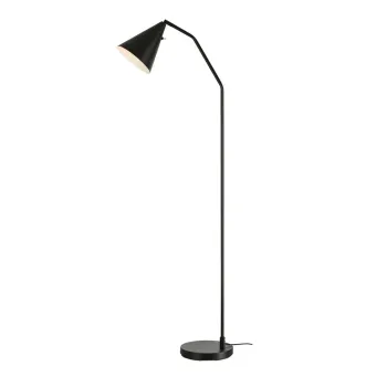 Lampadar negru LED cu intensitate reglabila cu abajur din metal (inaltime 144 cm) Funil - Markslojd imagine