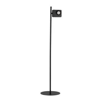 Lampadar negru LED cu structura flexibila/cu intensitate reglabila din aluminiu (inaltime 131 cm) Kedros - Nova Luce imagine