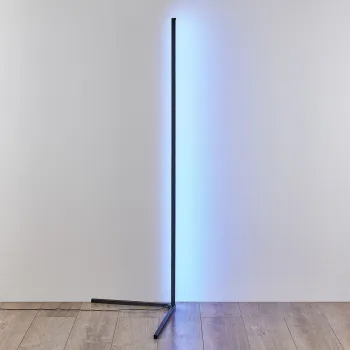 Lampadar negru LED (inaltime 141 cm) Level - Trio imagine