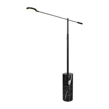 Lampadar negru LED (inaltime 145 cm) Fiore - Trio Select imagine