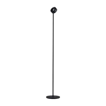 Lampadar negru mat LED cu structura flexibila/cu intensitate reglabila din metal (inaltime 121 cm) Irida - Nova Luce imagine